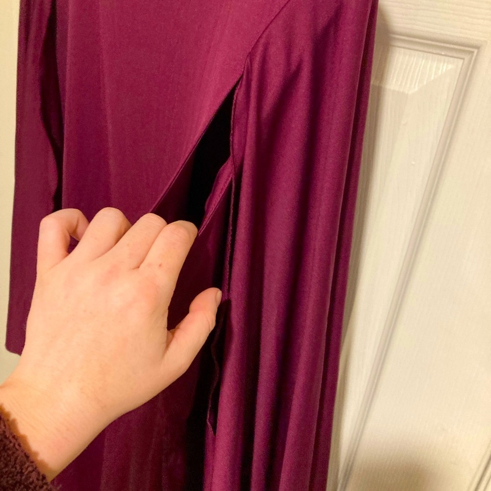 New Koh Koh Women’s Midi Dress Purple Sz. XL NWT - Picture 7 of 13